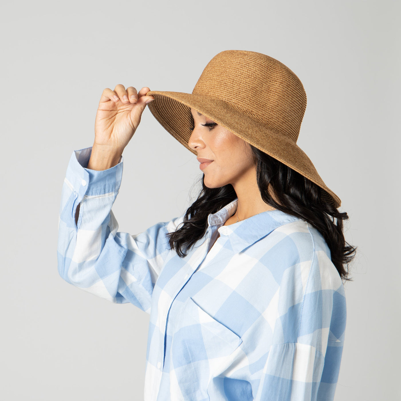 SUN BRIM - Daylight Asymmetrical Women's Sun Hat