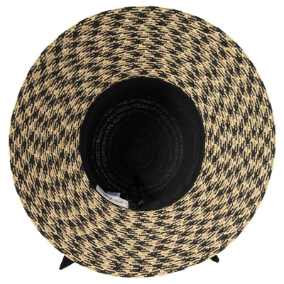 Women's Contrast Round Crown Sun Hat-SUN BRIM-San Diego Hat Company