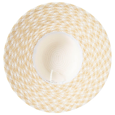 Women's Contrast Round Crown Sun Hat-SUN BRIM-San Diego Hat Company