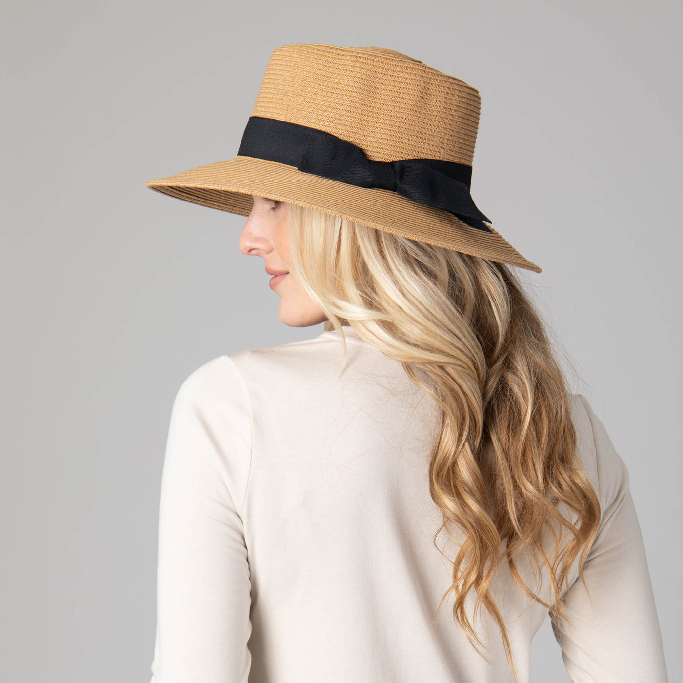 Women's Ultrabraid Gambler with Bow-GAMBLER-San Diego Hat Company