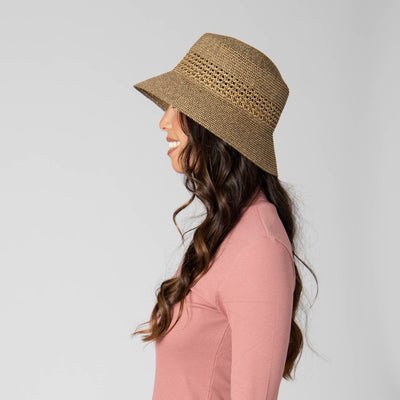 BUCKET - Everyday Full Sun Women's Bucket Hat - Ultrabraid & Crown Ventilation