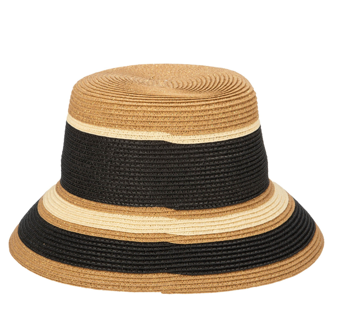 BUCKET - Las Palmas Bucket - Ultrabraid Striped Bucket Hat