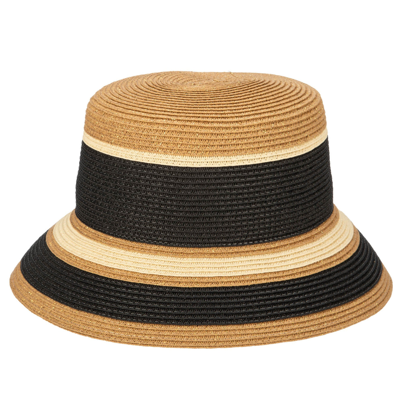 BUCKET - Las Palmas Bucket - Ultrabraid Striped Bucket Hat