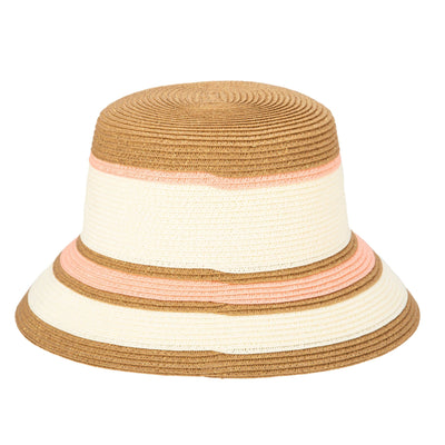 BUCKET - Las Palmas Bucket - Ultrabraid Striped Bucket Hat