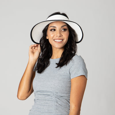 VISOR - Women's Ultrabraid Visor With Bow