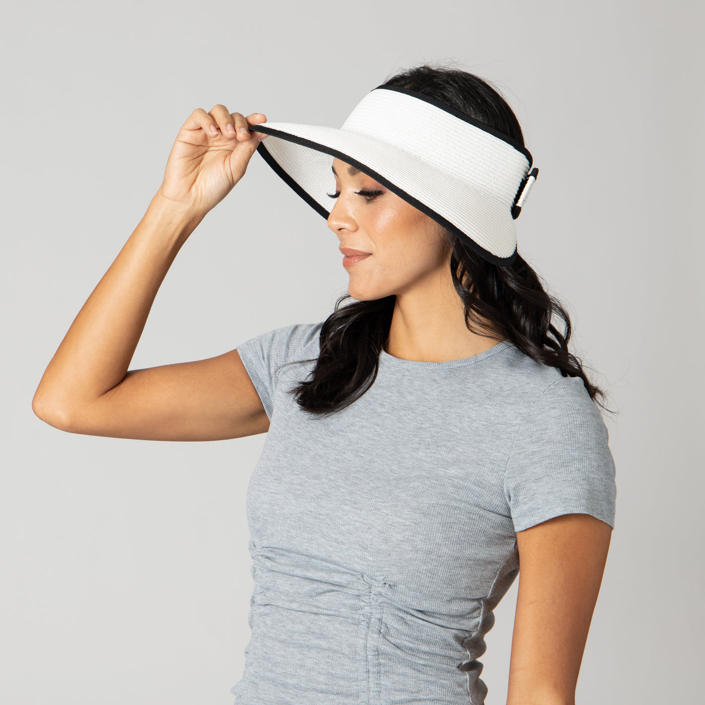 VISOR - Women's Ultrabraid Visor With Bow