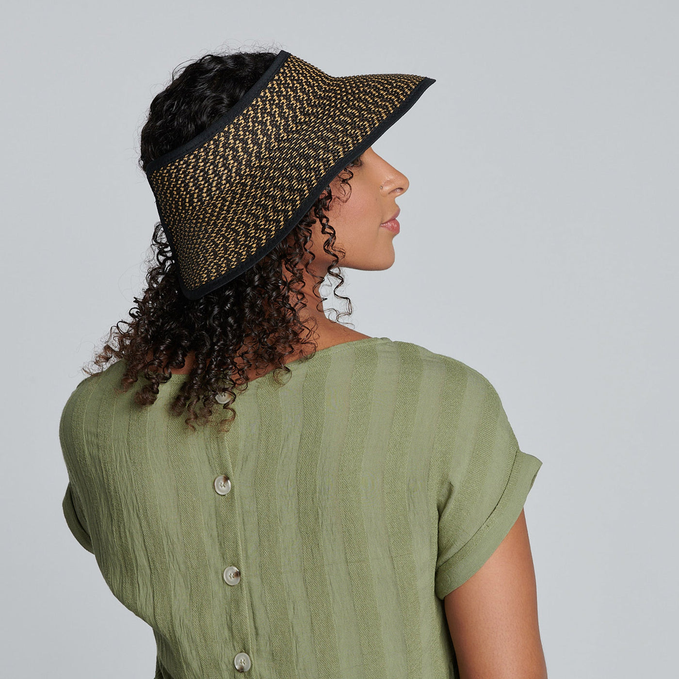 VISOR - Women's Ultrabraid Large Brim Visor