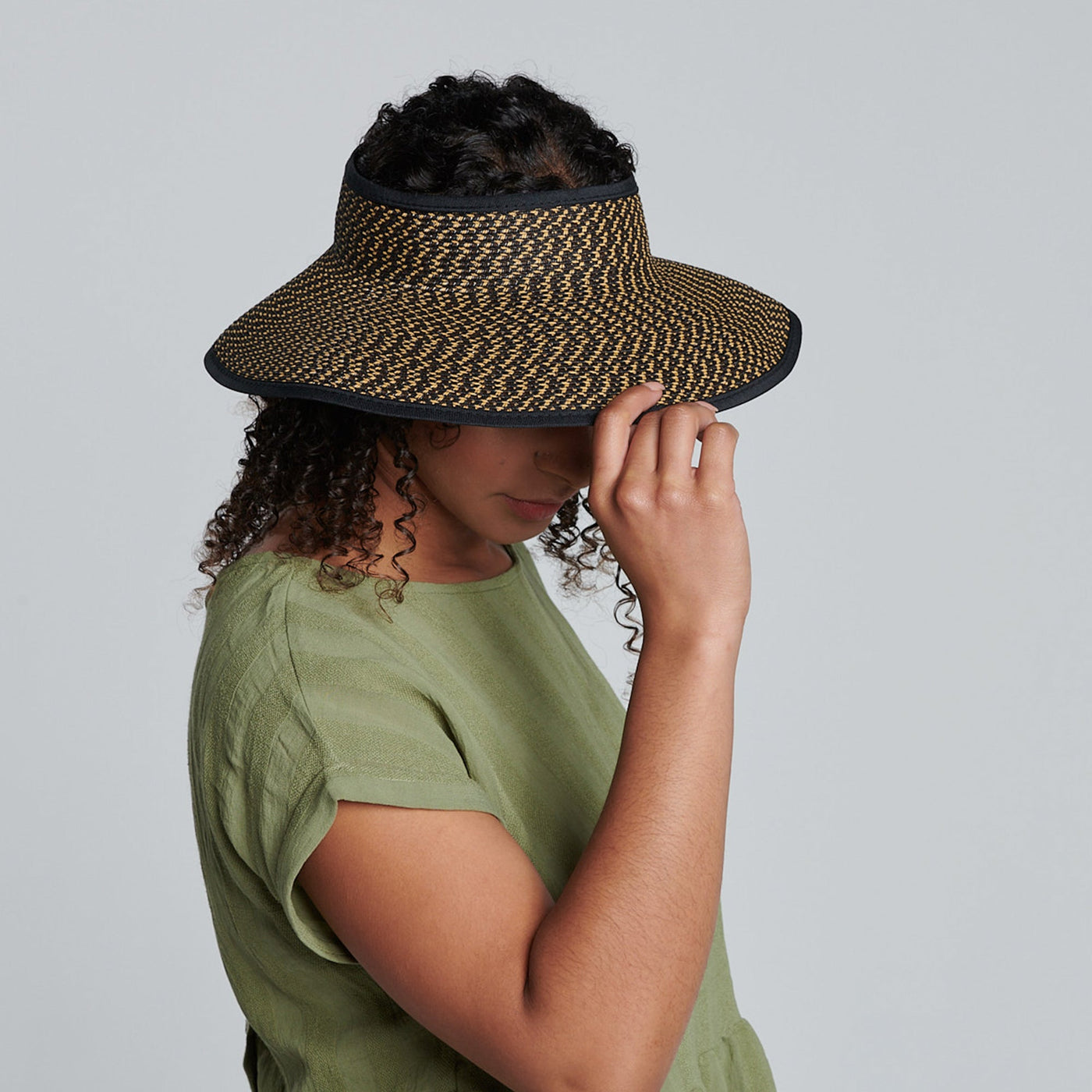 VISOR - Women's Ultrabraid Large Brim Visor