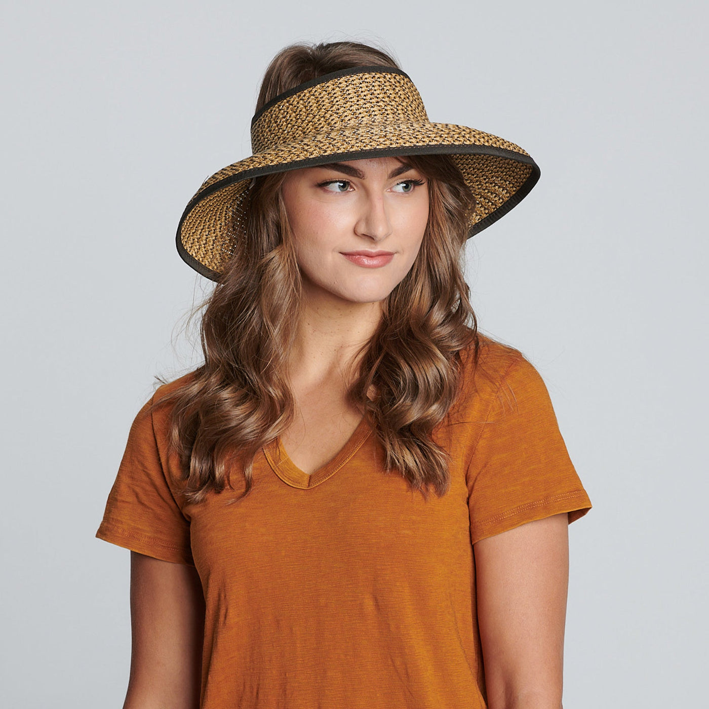 VISOR - Women's Ultrabraid Large Brim Visor