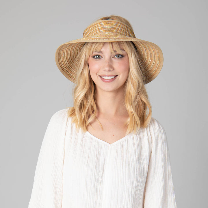 新品　BRIEFING WS MONOGRAM RIBBON VISOR R Logo Visor | Golf, Tennis, Pickleball Visor | RIA Eyewear