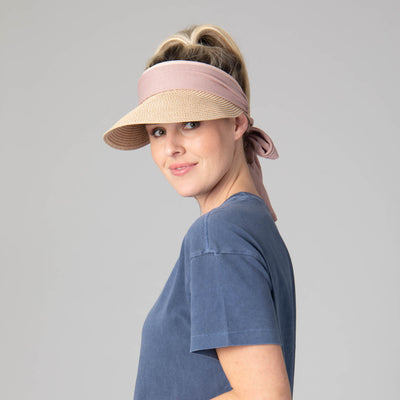 Crew - Women's Ultrabraid Visor with Wrap Around Tie-VISOR-San Diego Hat Company