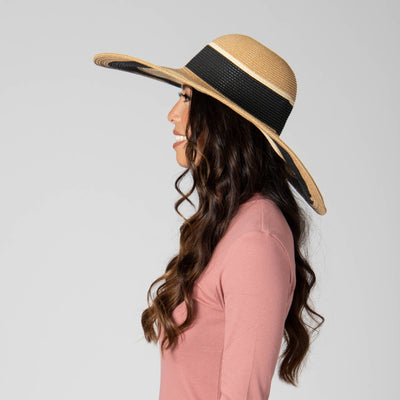 FLOPPY - Las Palmas Floppy - Ultrabraid Striped Floppy Hat