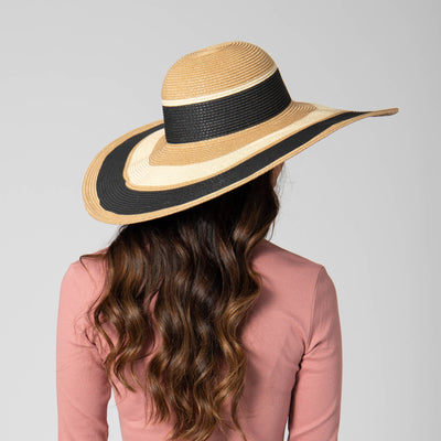 FLOPPY - Las Palmas Floppy - Ultrabraid Striped Floppy Hat