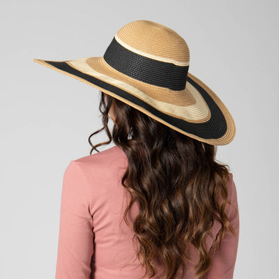 FLOPPY - Las Palmas Floppy - Ultrabraid Striped Floppy Hat