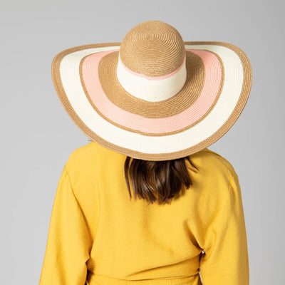 FLOPPY - Las Palmas Floppy - Ultrabraid Striped Floppy Hat