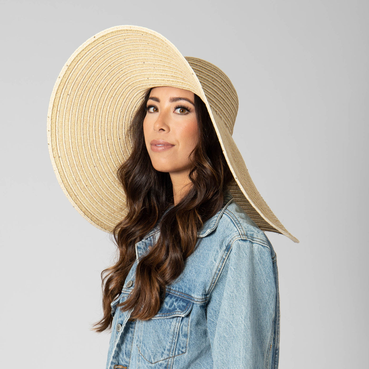 FLOPPY - Santa Rosa - Ultrabraid Large Brim Floppy Hat