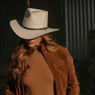 Austin - Australian Stiff Wool Cowboy by FRYE-COWBOY-San Diego Hat Company