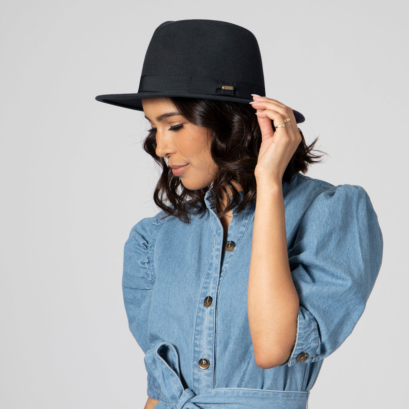 FEDORA - Women's Fedora With Bow