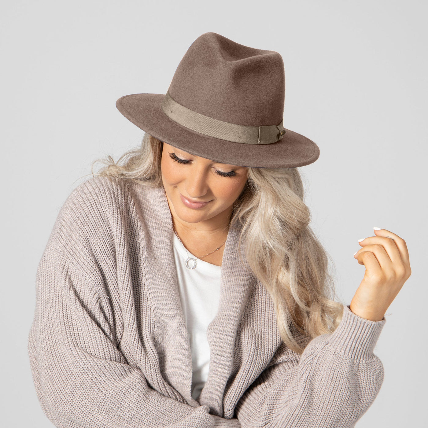 FEDORA - Women's Fedora With Bow