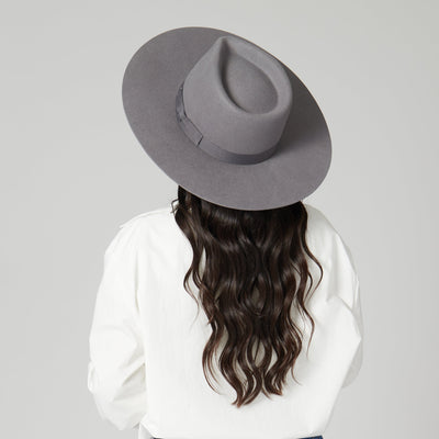 The Julian - Wool Felt Stiff Brim Fedora