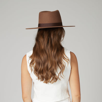 The Julian - Wool Felt Stiff Brim Fedora