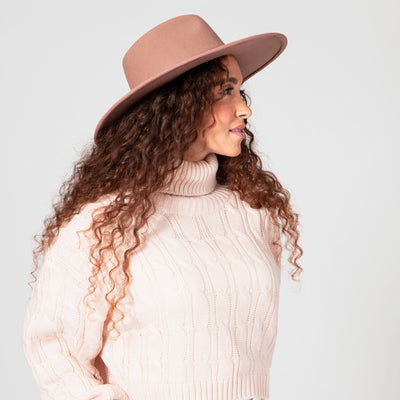 The Ramona - Women's Wool Felt Fedora