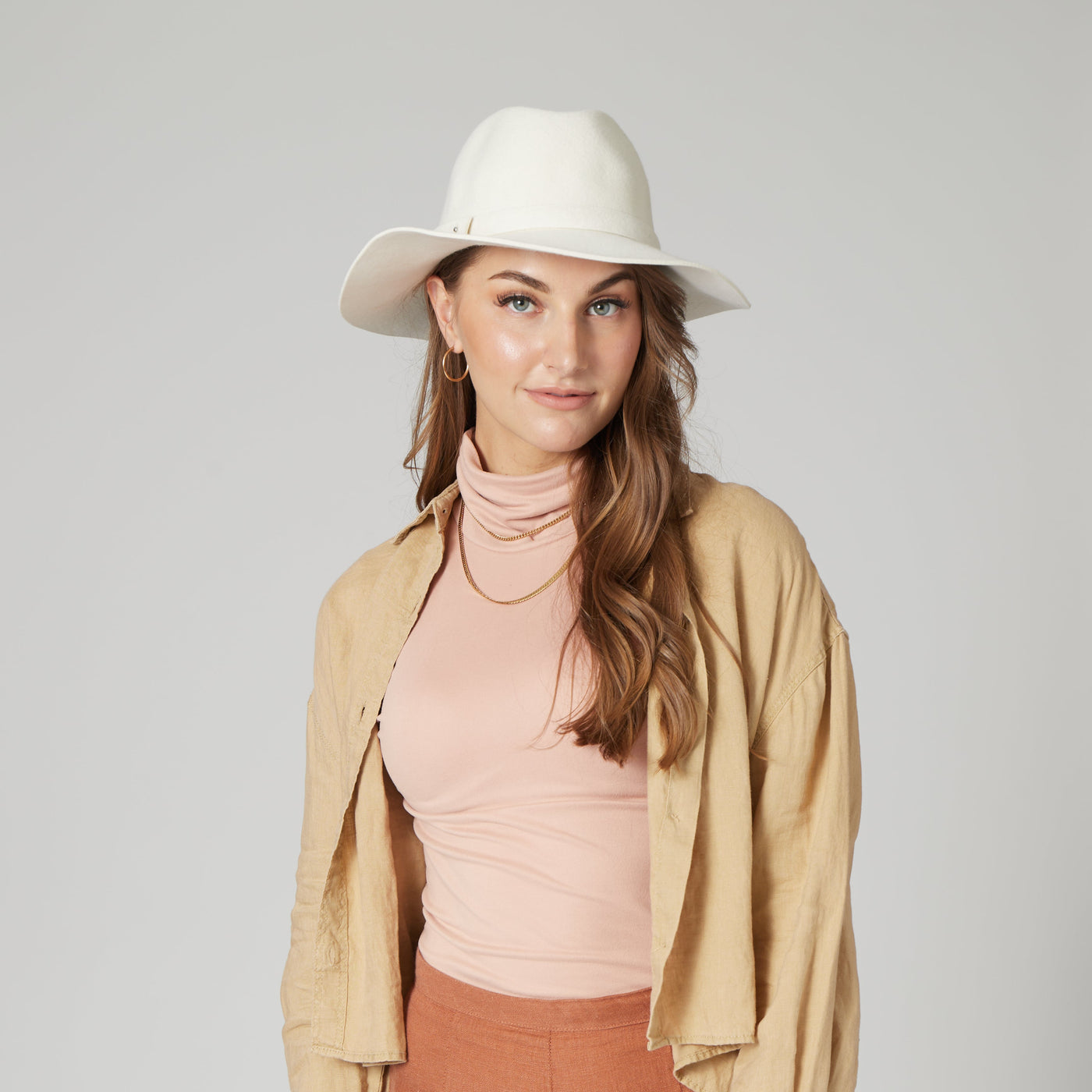 Beyond Prairie - Women's Packable Fedora With Felt Band