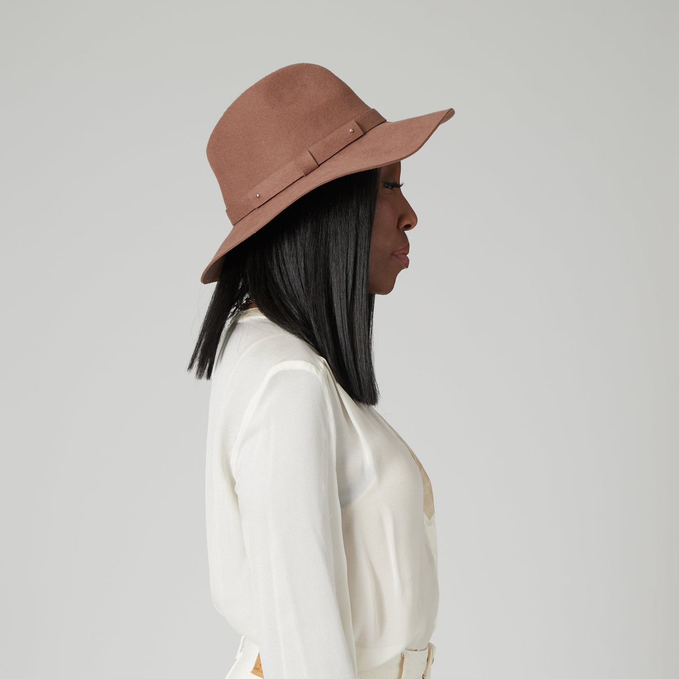 Beyond Prairie - Women's Packable Fedora With Felt Band