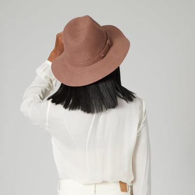 Beyond Prairie - Women's Packable Fedora With Felt Band