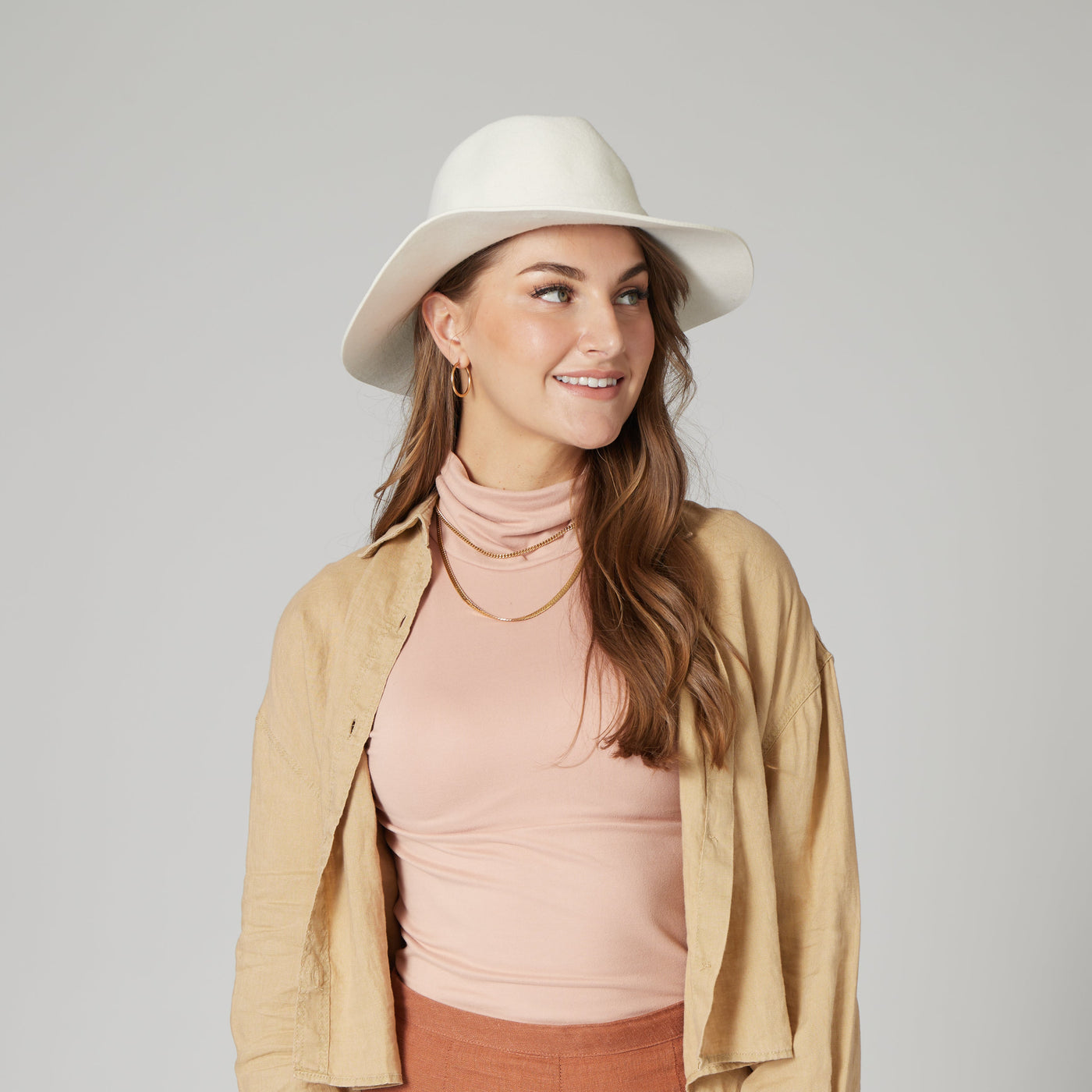 Beyond Prairie - Women's Packable Fedora With Felt Band