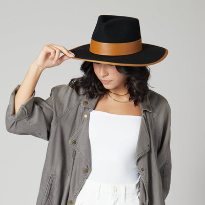 The Line - Women's Stiff Brim Fedora - San Diego Hat