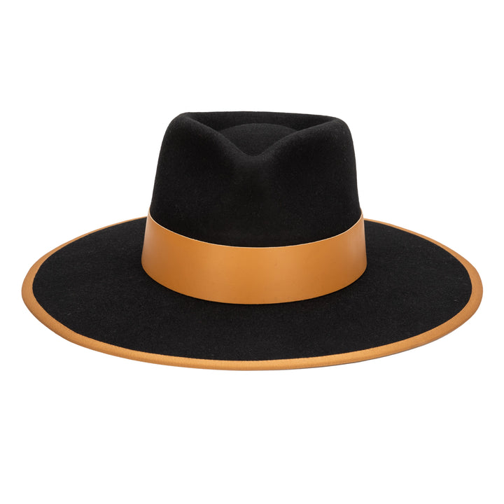 Palma Wide Fedora - Straw Fedora Hat in Natural | Lack of