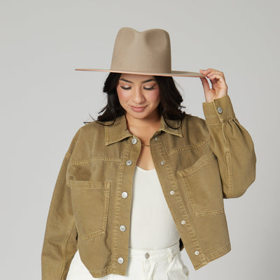 The Line - Women's Stiff Brim Fedora - San Diego Hat