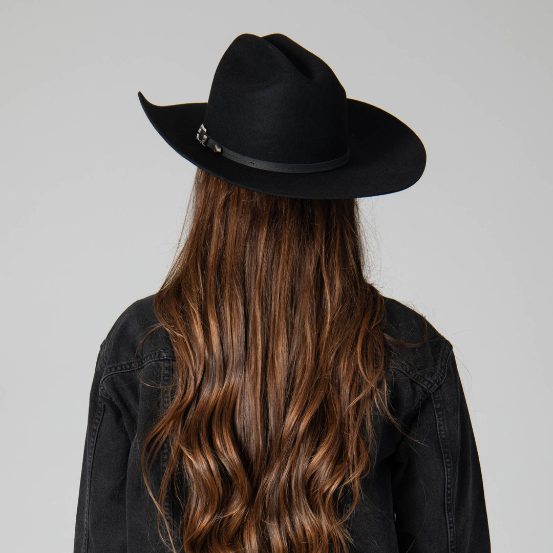 帽子 eight BRIM UP LONG FELT HAT WFH8245OSBLK_1247-