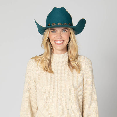 Midnight - Cattleman's Crease Cowboy-COWBOY-San Diego Hat Company