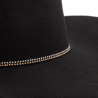 Wilson - Wool Felt Cowboy with Rhinestone Studded Band-COWBOY-San Diego Hat Company