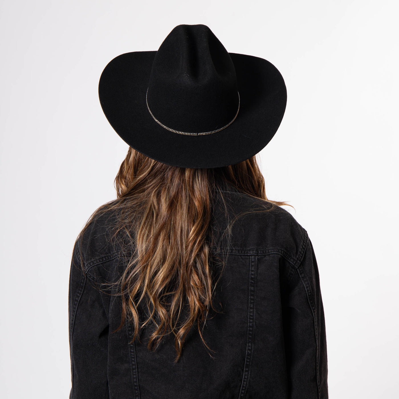 Wilson - Wool Felt Cowboy with Rhinestone Studded Band-COWBOY-San Diego Hat Company