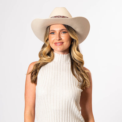Griffith Cowboy - Wool Felt Cowboy-COWBOY-San Diego Hat Company