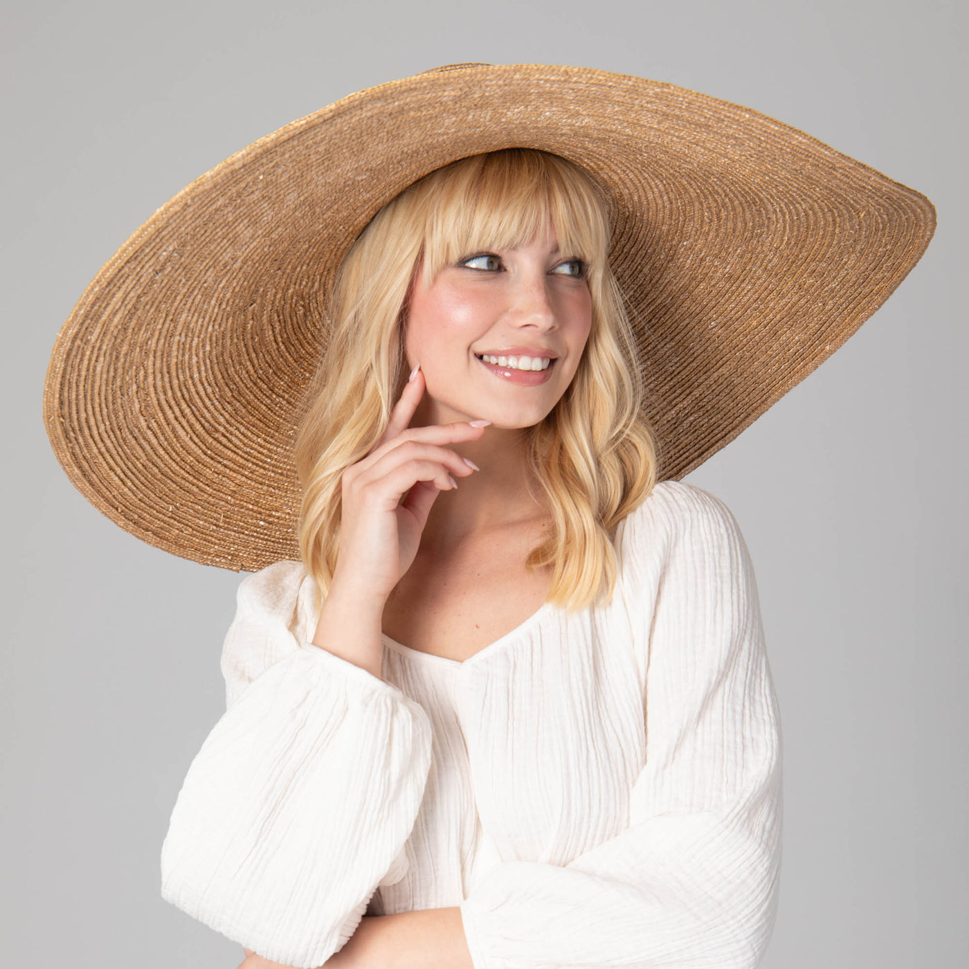 On Holiday - Oversized Wide Brim Sun Hat – San Diego Hat Company