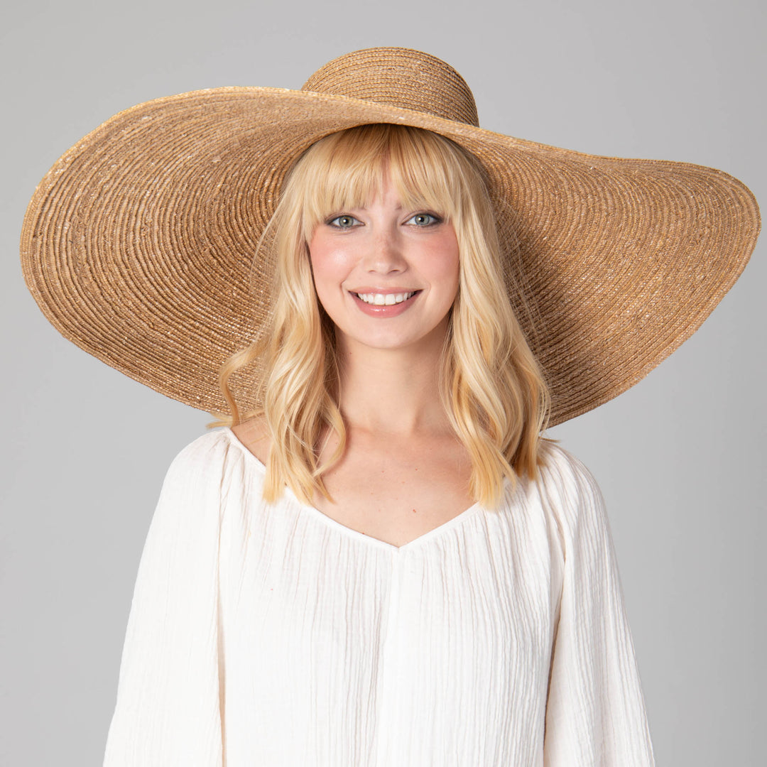 On Holiday - Oversized Wide Brim Sun Hat – San Diego Hat Company