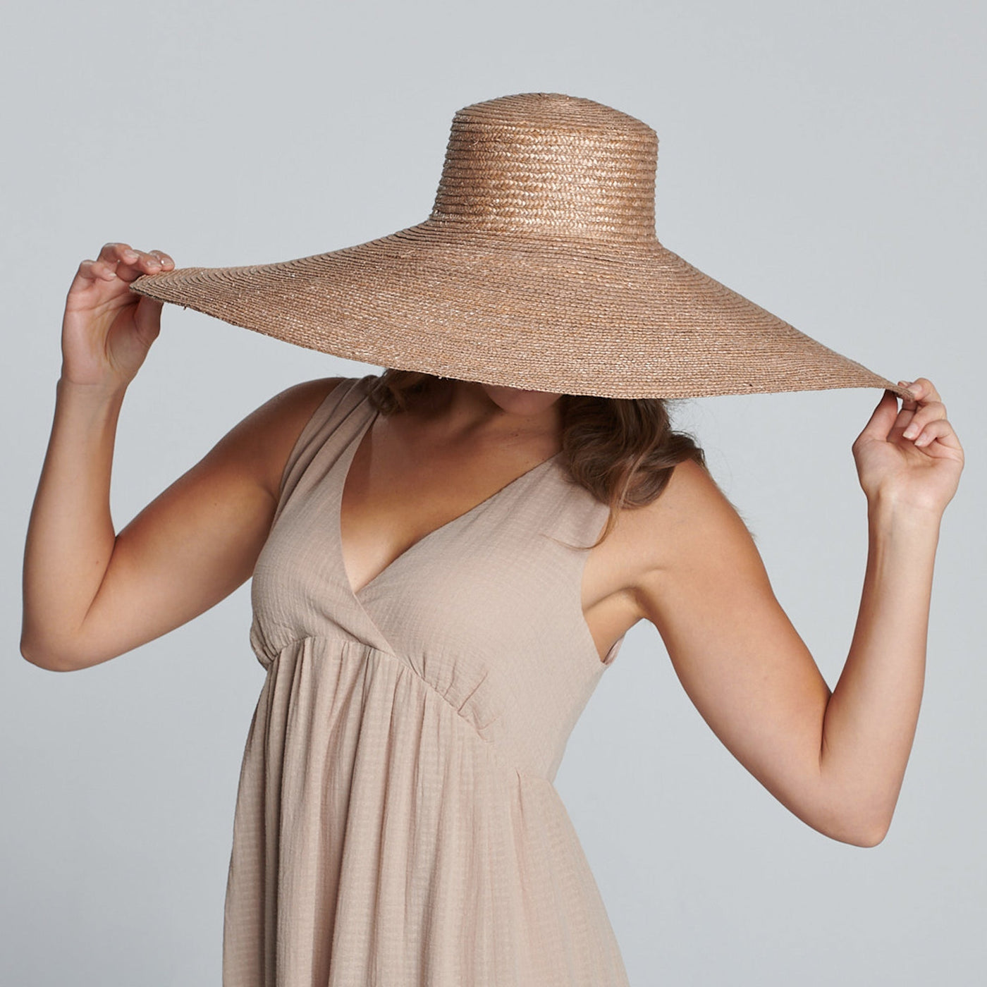 On Holiday - Oversized Wide Brim Sun Hat – San Diego Hat Company
