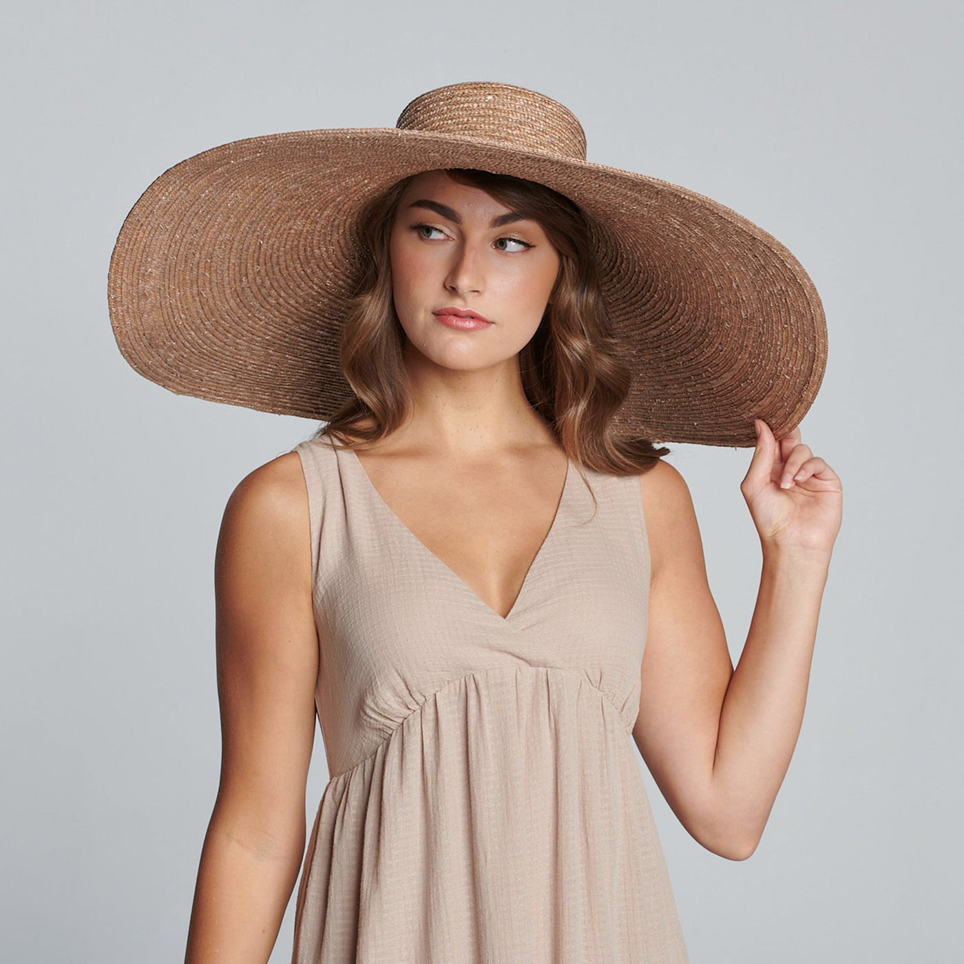 SUN BRIM - On Holiday - Oversized Wide Brim Sun Hat