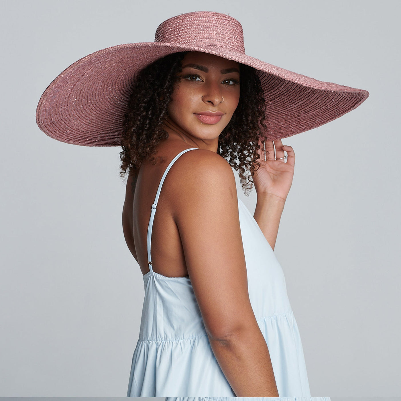 SUN BRIM - On Holiday - Oversized Wide Brim Sun Hat