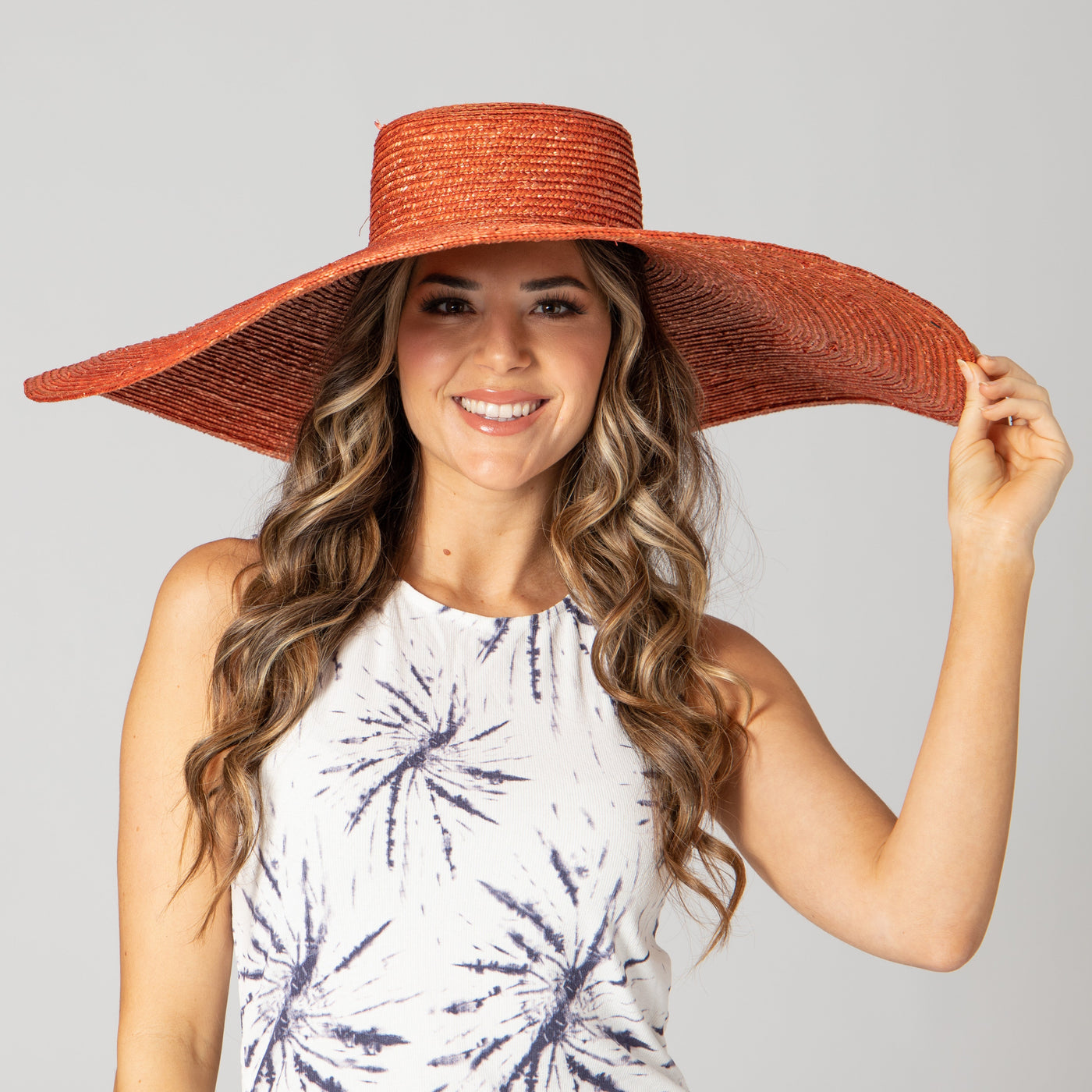 On Holiday - Oversized Wide Brim Sun Hat – San Diego Hat Company