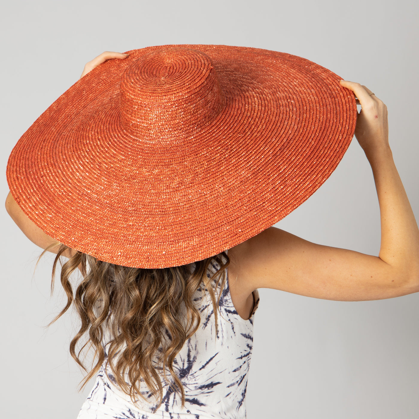 SUN BRIM - On Holiday - Oversized Wide Brim Sun Hat