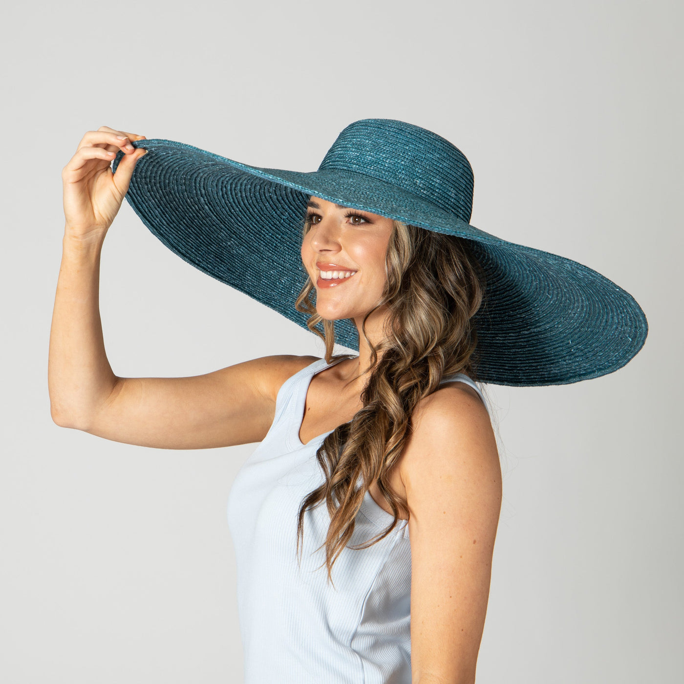 SUN BRIM - On Holiday - Oversized Wide Brim Sun Hat