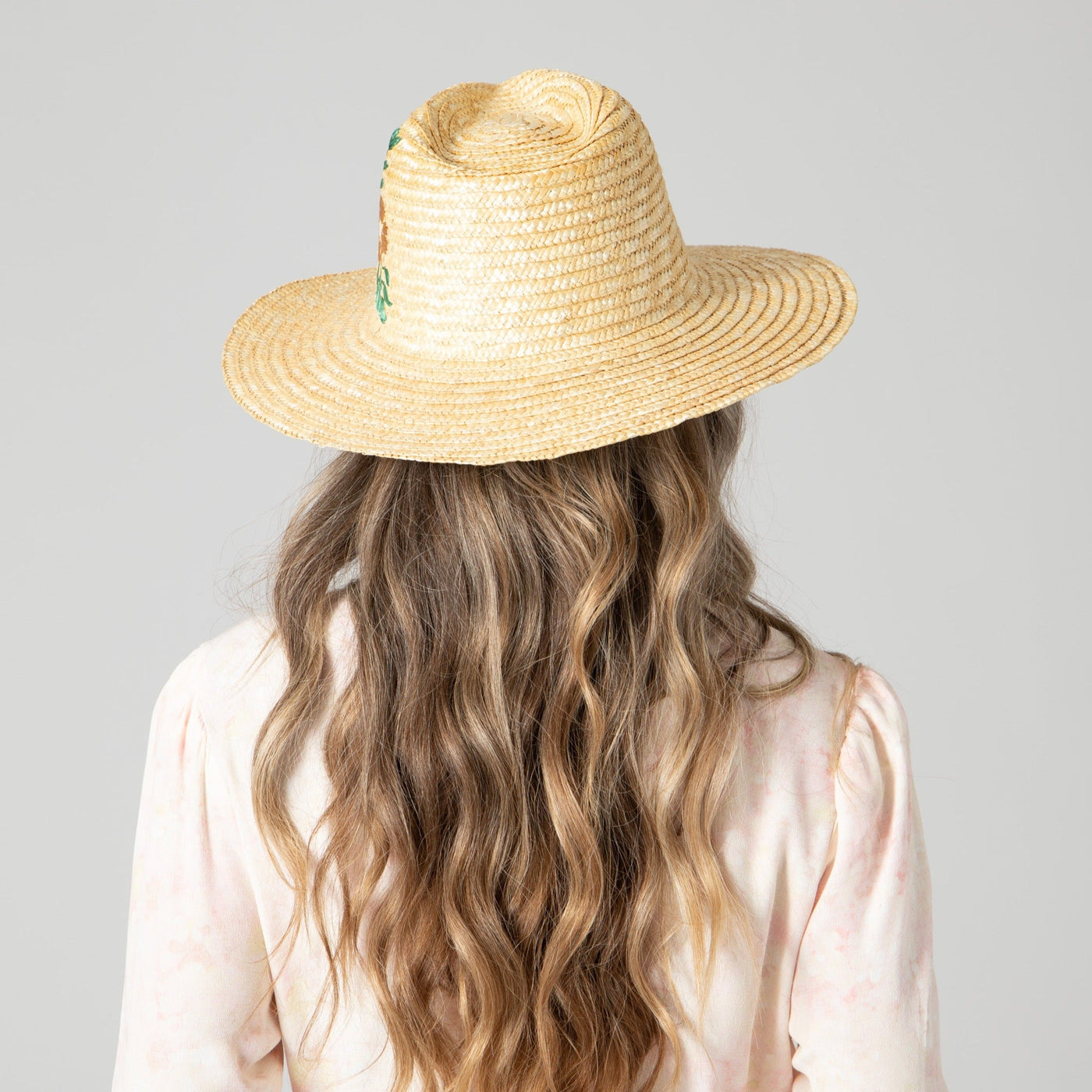 FEDORA - Women's Wheat Straw Palm Fedora