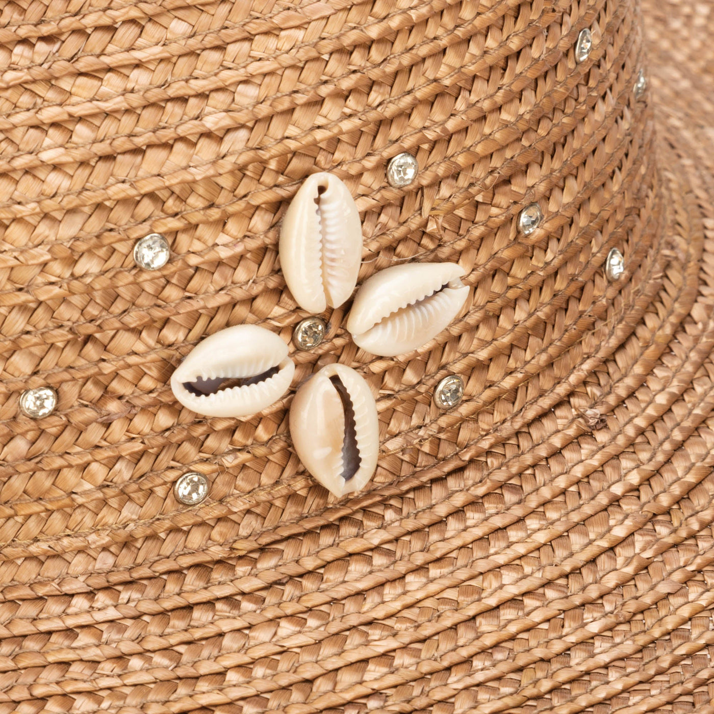FEDORA - Resort Ready - Wheat Straw Fedora With Glam Details