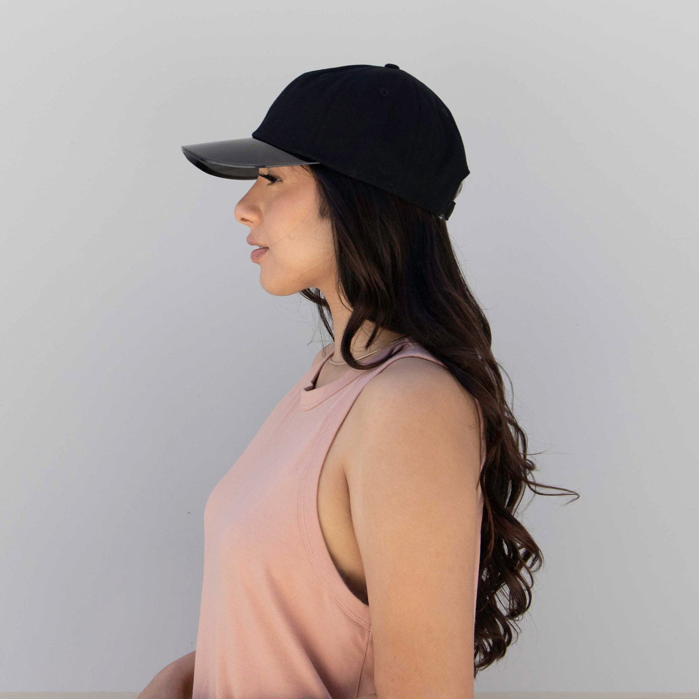 CAP - Women's Ball Cap W/ Transparent Brim