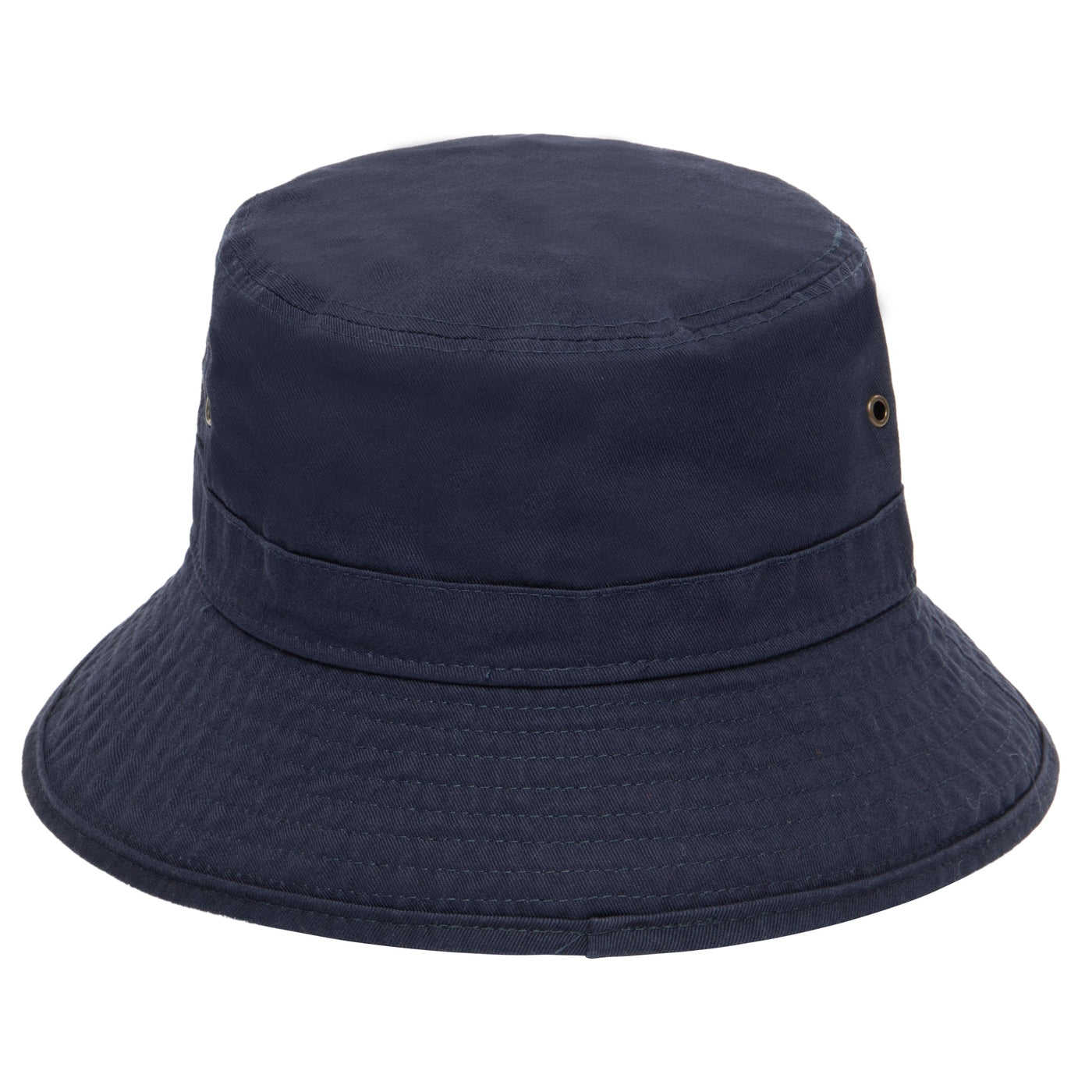 Men's washed cotton bucket with side grommets – San Diego Hat Company